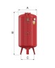 Flamco Flexcon M-K sekundarne posode